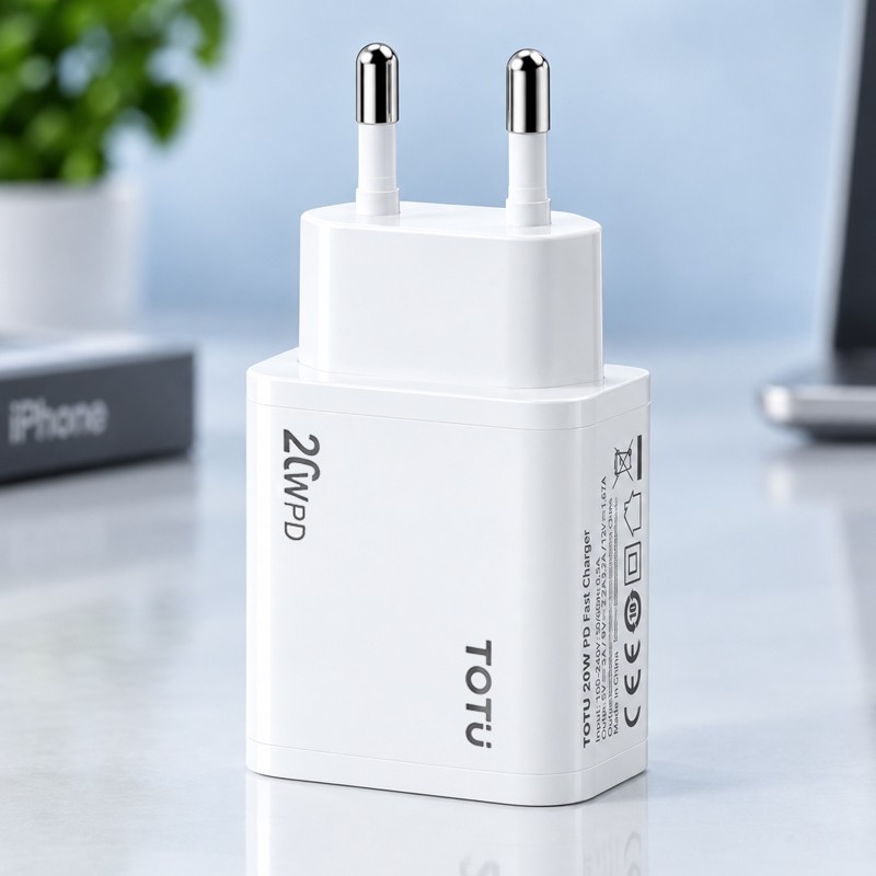 آداپتور 20 وات تایپ سی HC-7 برند TOTU