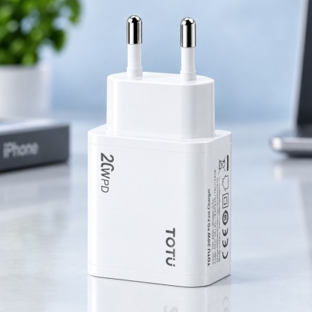 آداپتور 20 وات تایپ سی HC-7 برند TOTU