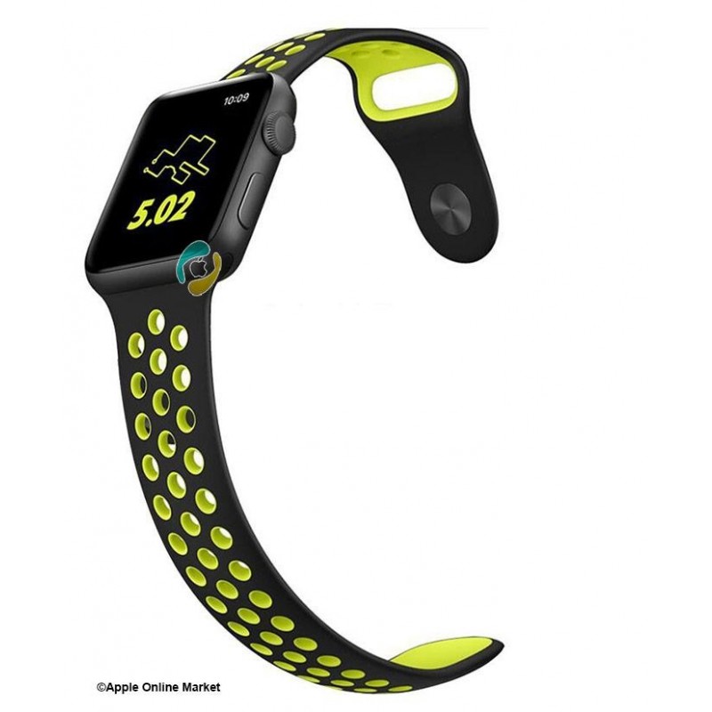 بند سیلیکونی طرح نایک اپل واچ 38/40/41 میلیمتر