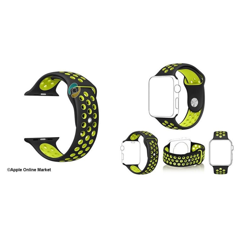 بند سیلیکونی طرح نایک اپل واچ 38/40/41 میلیمتر