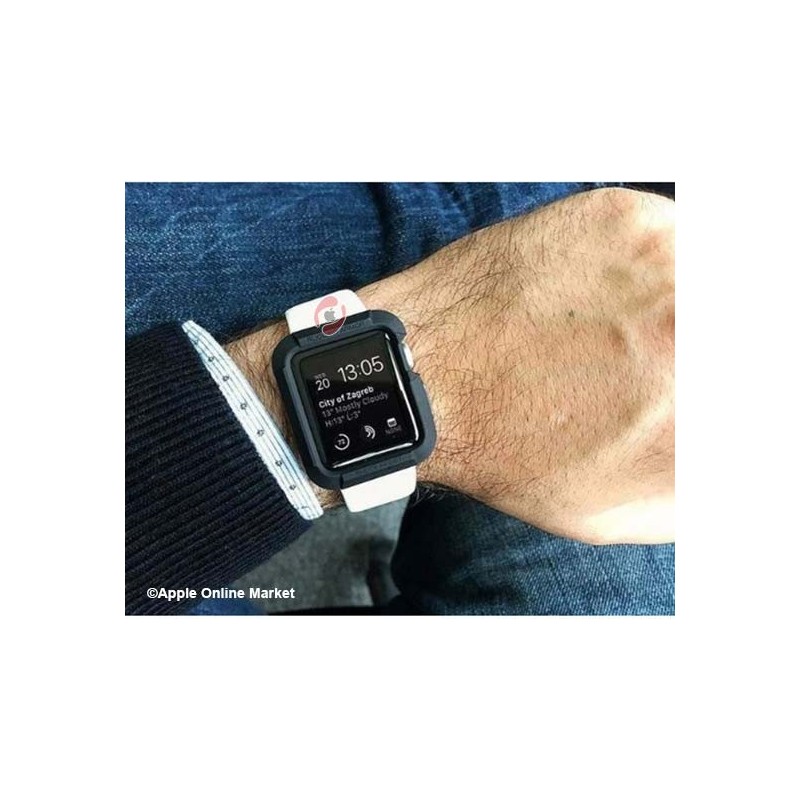 قاب اپل واچ 42 میلیمتر Rugged Armor برند اسپیگن