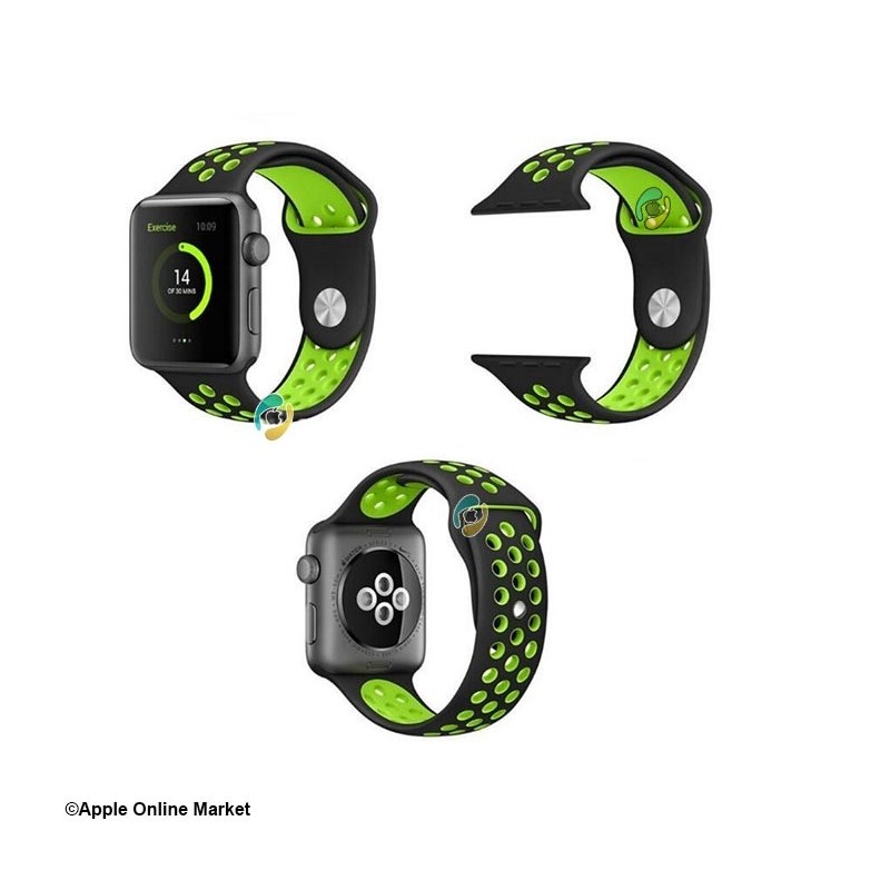 بند سیلیکونی طرح نایک اپل واچ 38/40/41 میلیمتر