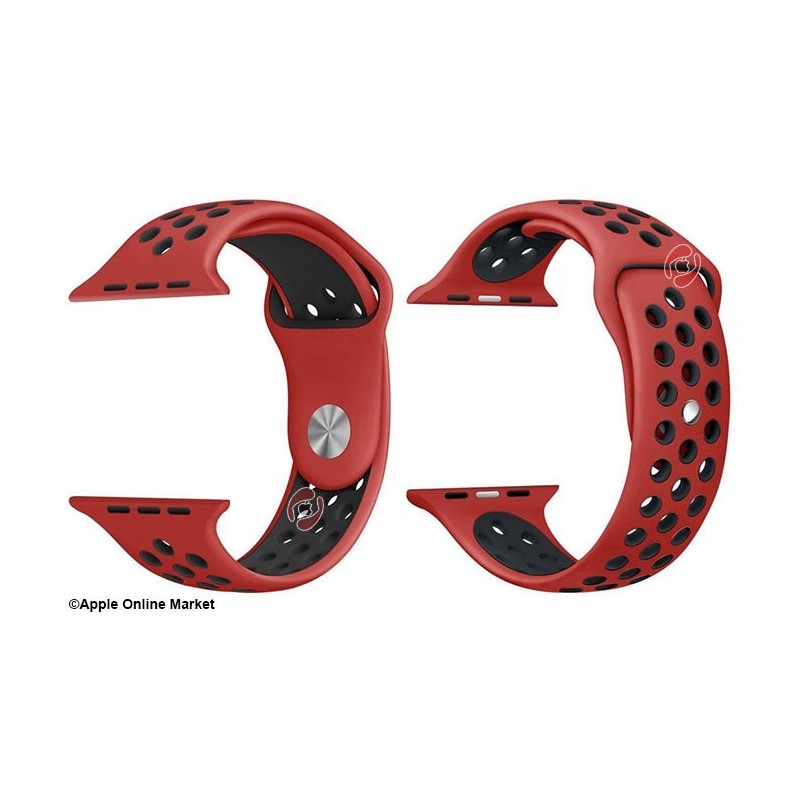 بند سیلیکونی طرح نایک اپل واچ 42/44/45 میلیمتر