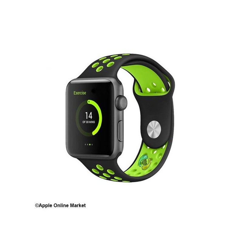 بند سیلیکونی طرح نایک اپل واچ 42/44/45 میلیمتر