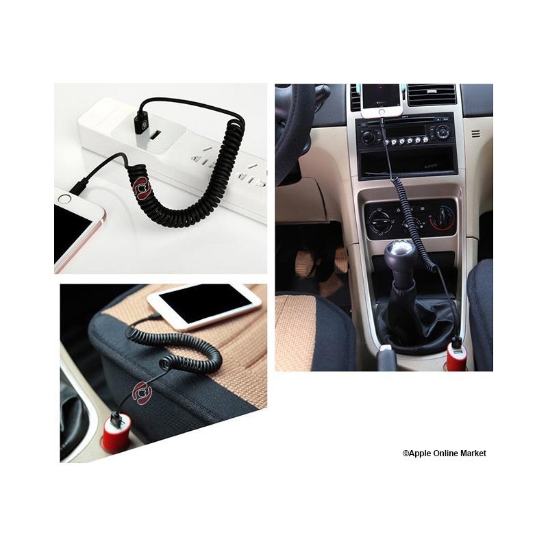 کابل لایتنینگ فنری Baseus Elastic