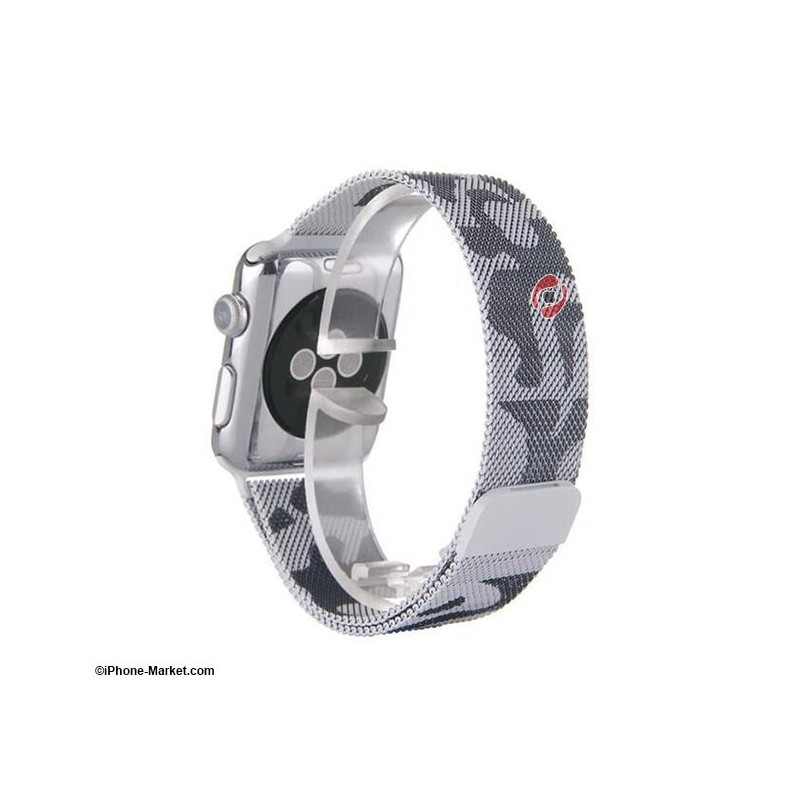 بند میلانس طرح دار اپل واچ 42mm و 44mm