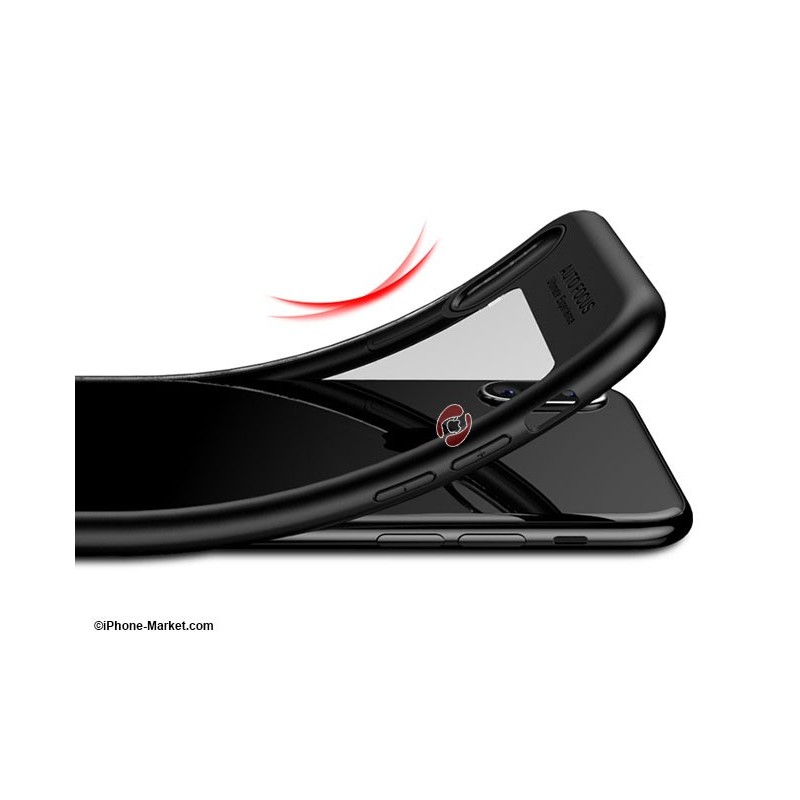 قاب شفاف ژله ای آیفون ایکس برند iPaky