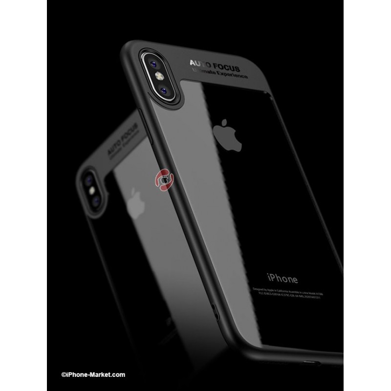 قاب شفاف ژله ای آیفون ایکس برند iPaky