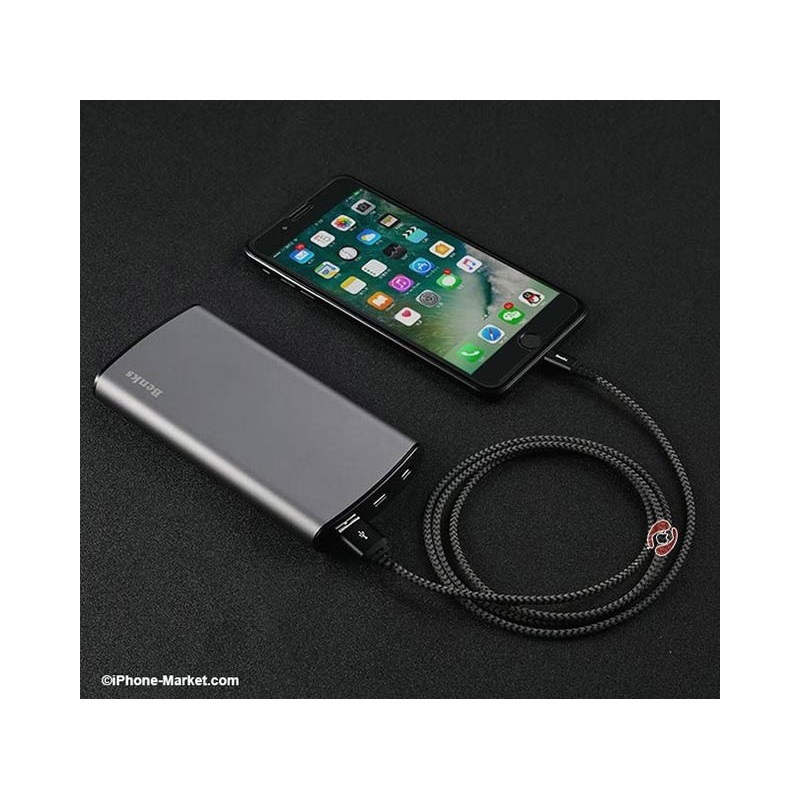 کابل لایتنینگ 120سانتیمتری Benks Snake