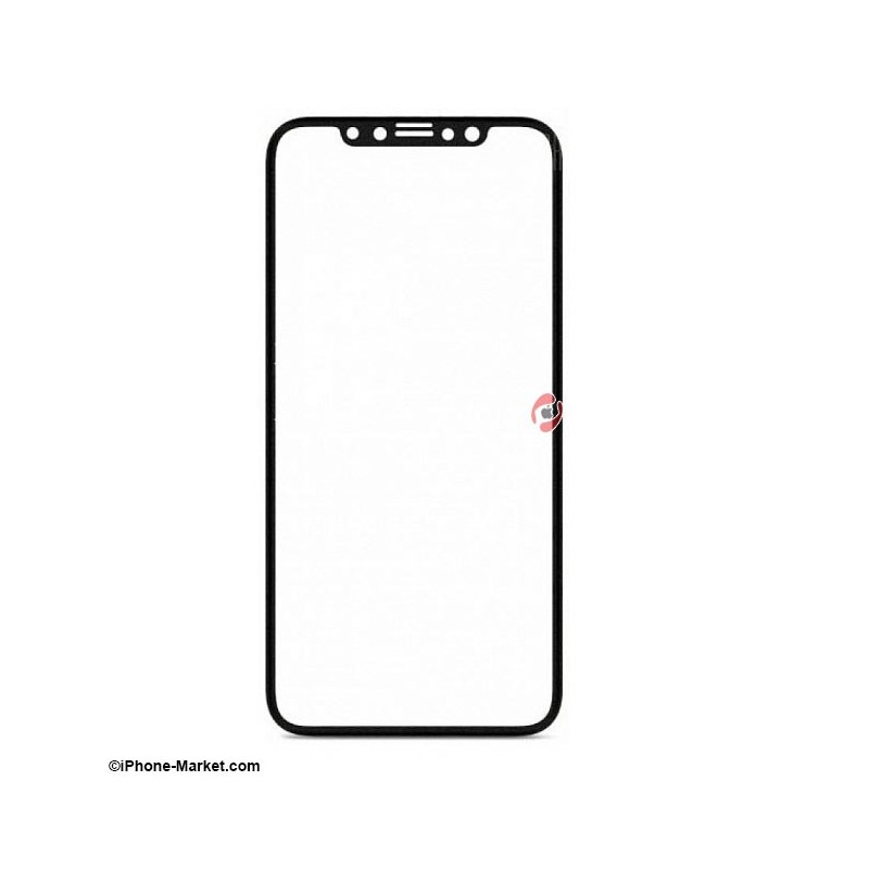 گلس فول کاور دور نرم آیفون X برند Baseus