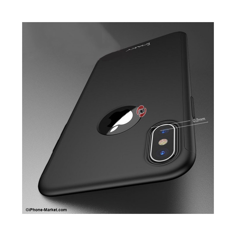 قاب 360 درجه فول کاور آیفون X برند iPaky