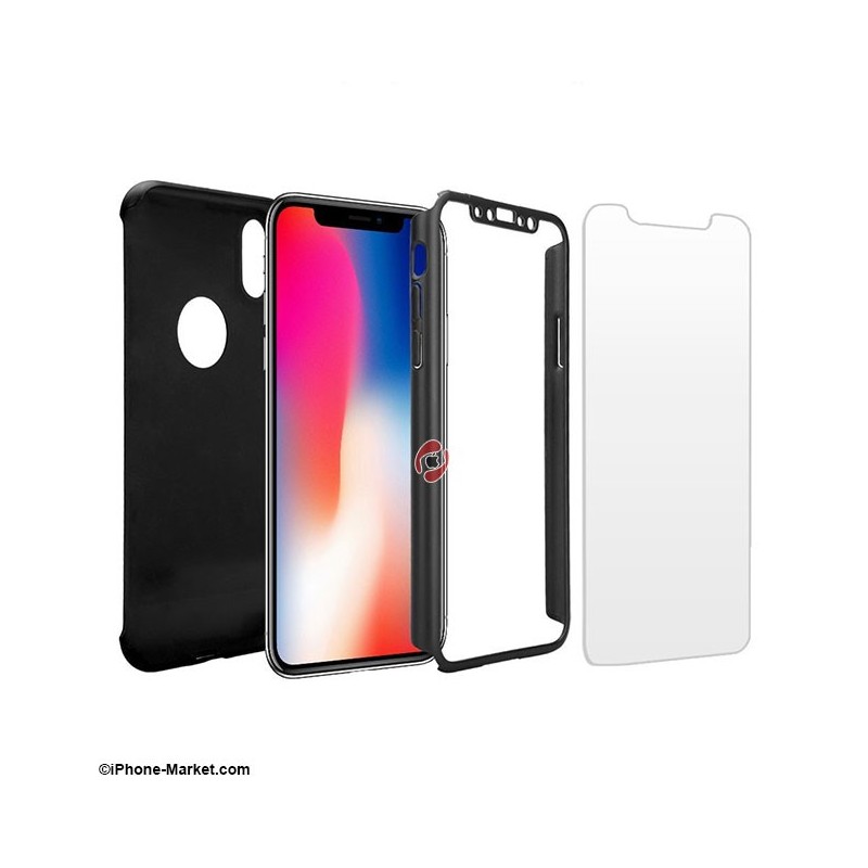 قاب 360 درجه فول کاور آیفون X برند iPaky