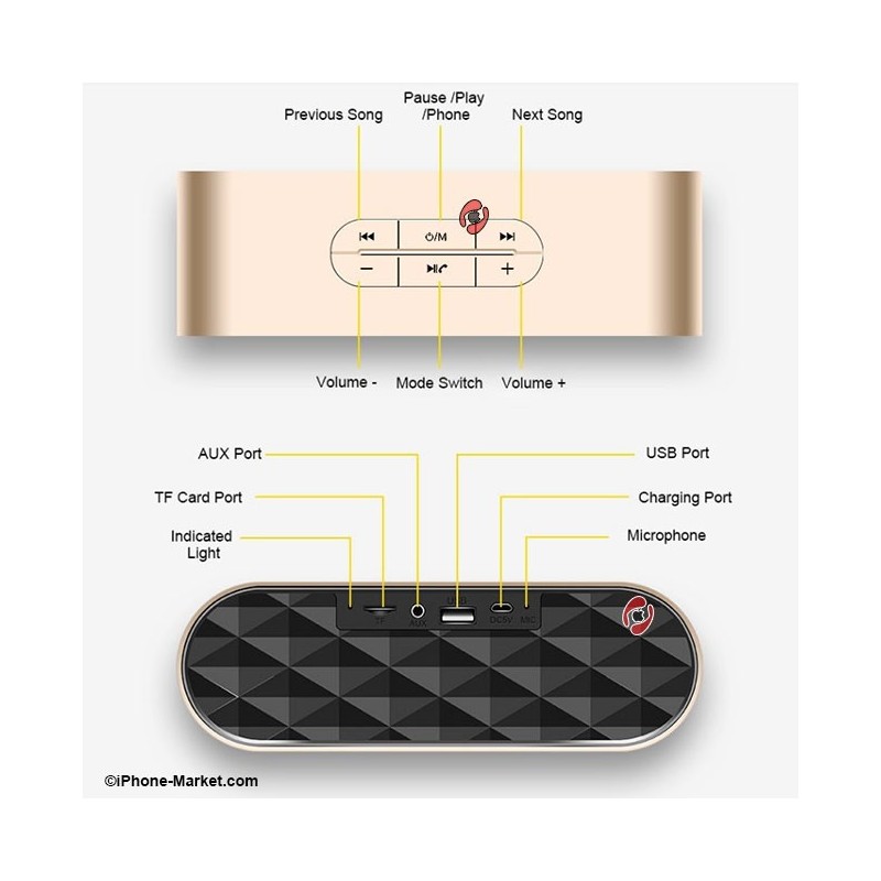اسپیکر فلش خور Konfulon K4