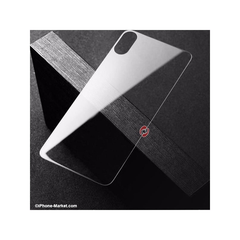 Baseus 0.3mm Silk-screen Back Glass Film iPhone X