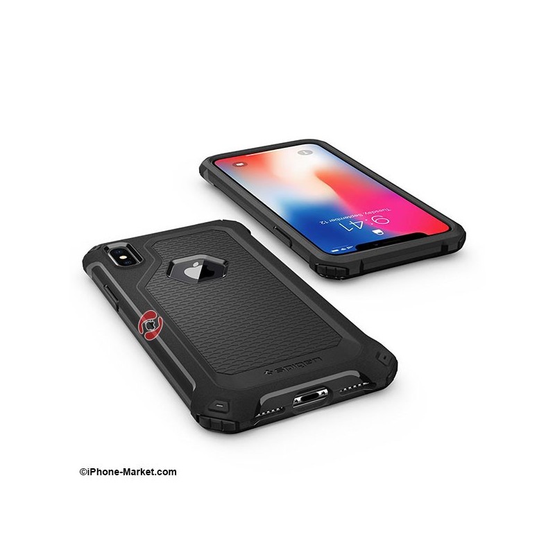 قاب اسپیگن آیفون X مدل Rugged Armor Extra