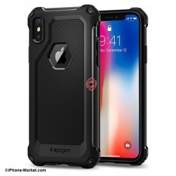 قاب اسپیگن آیفون X مدل Rugged Armor Extra