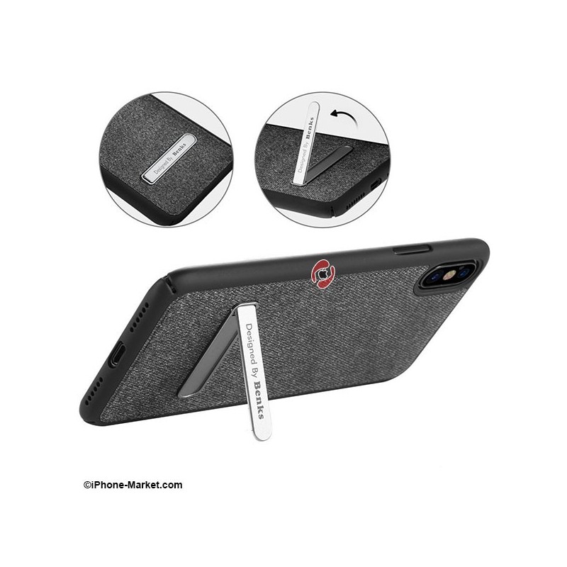 قاب پایه دار آیفون X برند Benks