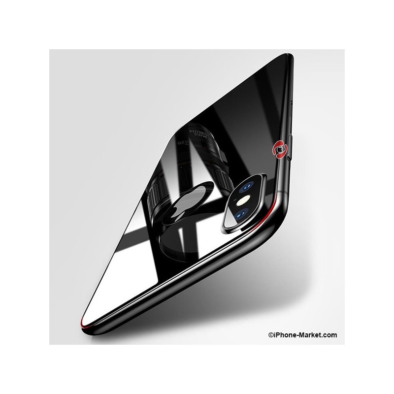 گلس فول کاور پشت و جلو آیفون x برند Baseus