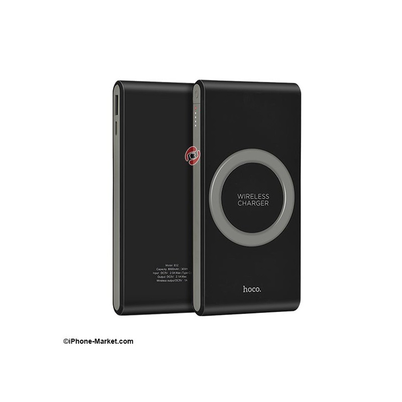 پاوربانک وایرلس 8000 میلی آمپر Hoco B32