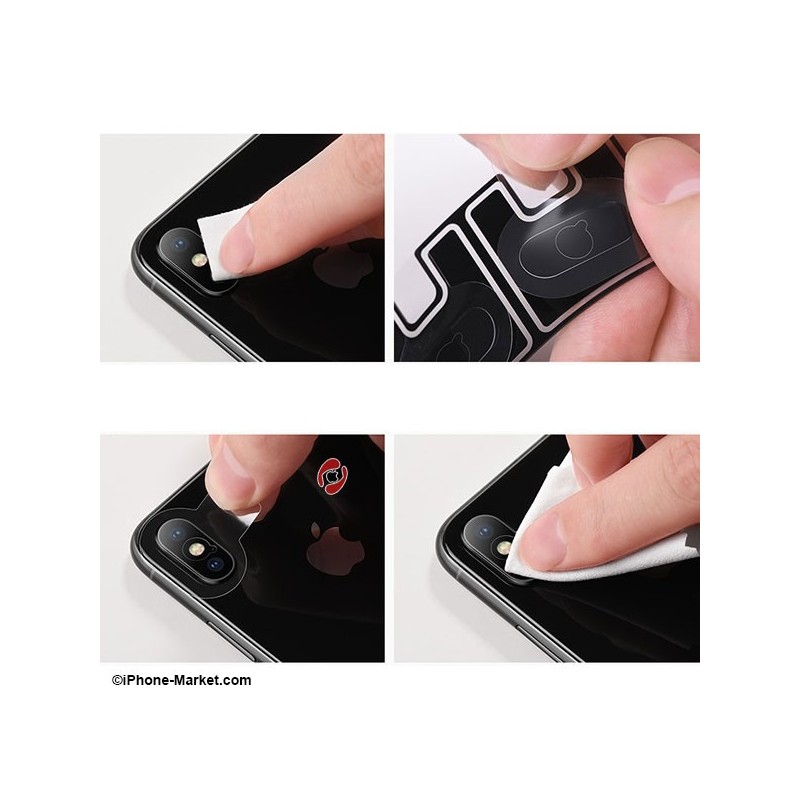 گلس لنز دوربین آیفون X برند Hoco