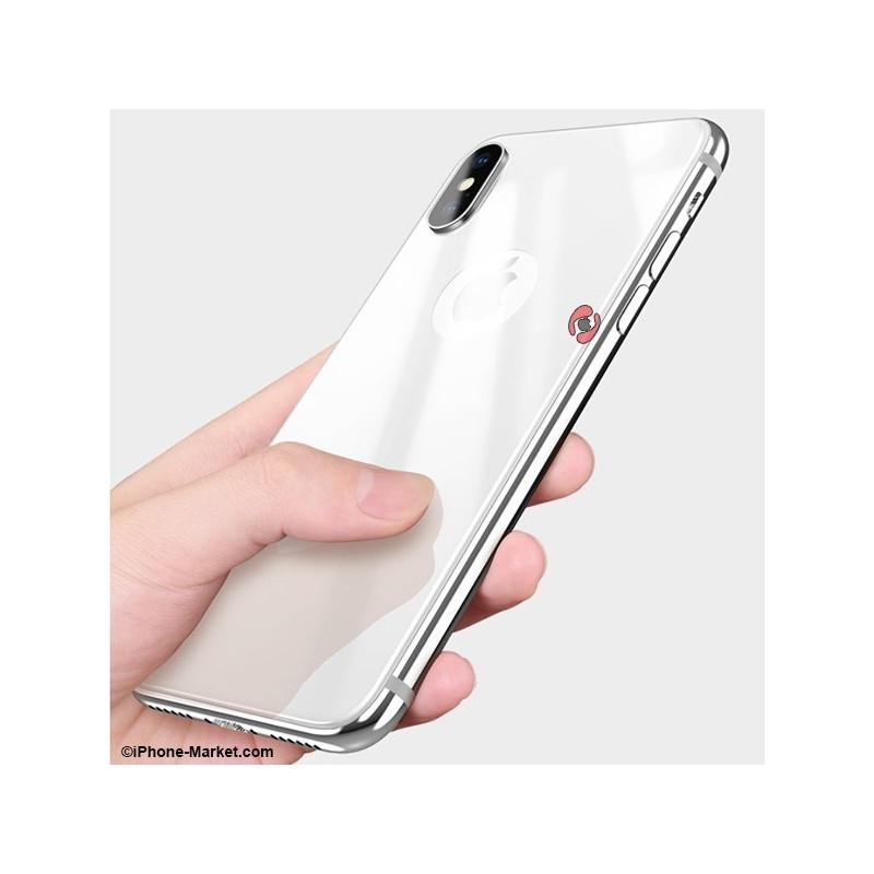 گلس پشت آیفون X برند Hoco