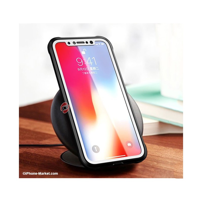 قاب 360 درجه ژله ای آیفون ایکس و ایکس اس برند iPaky