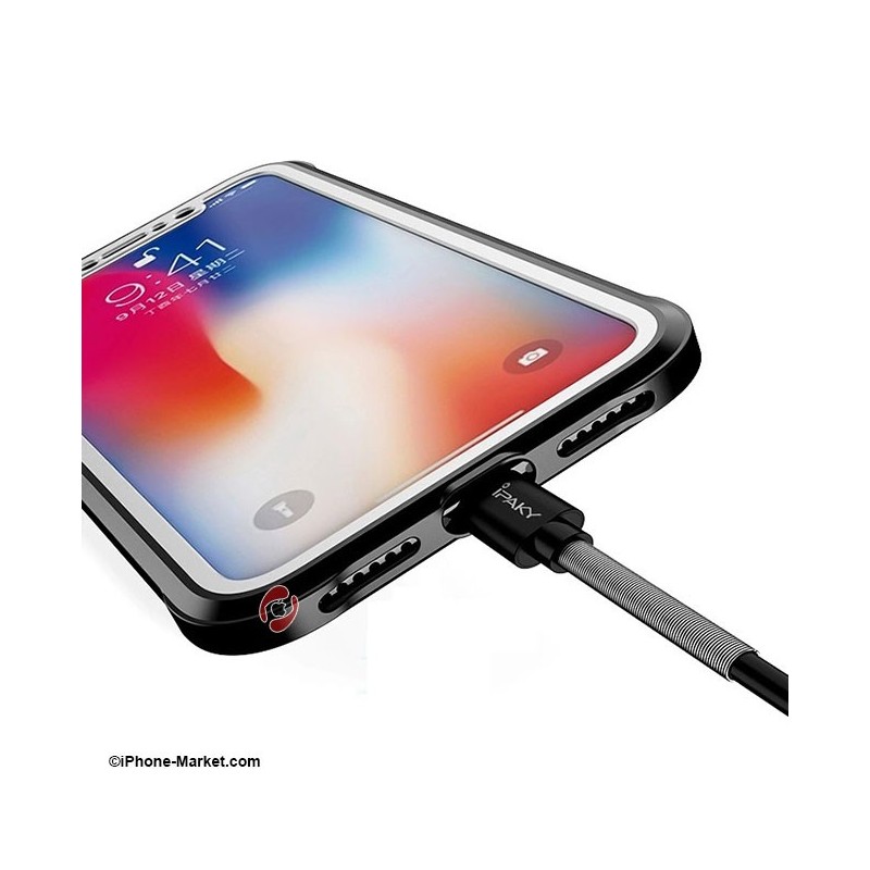 قاب 360 درجه ژله ای آیفون ایکس و ایکس اس برند iPaky