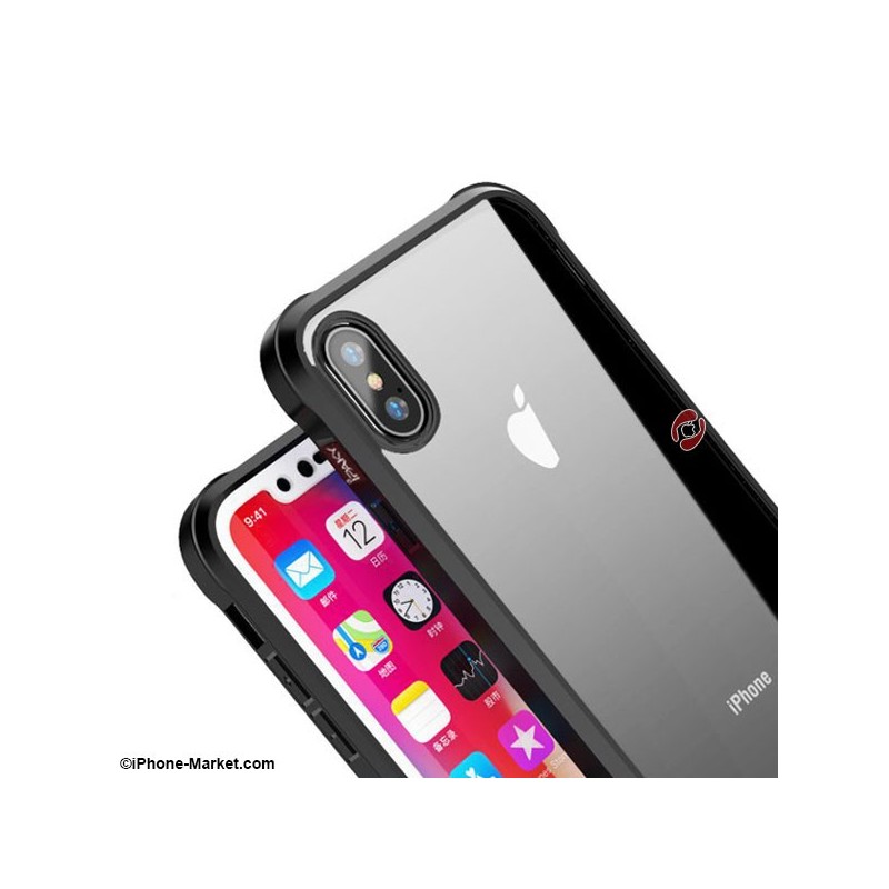 قاب 360 درجه ژله ای آیفون ایکس و ایکس اس برند iPaky