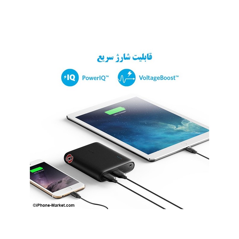 پاور بانک 10400 میلی آمپر مدل PowerCore A1214 برند Anker