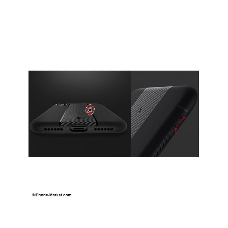 قاب فیبر کربن توتو آیفون 7 / 8 / SE 2 مدل Soft Series Carbon Fiber