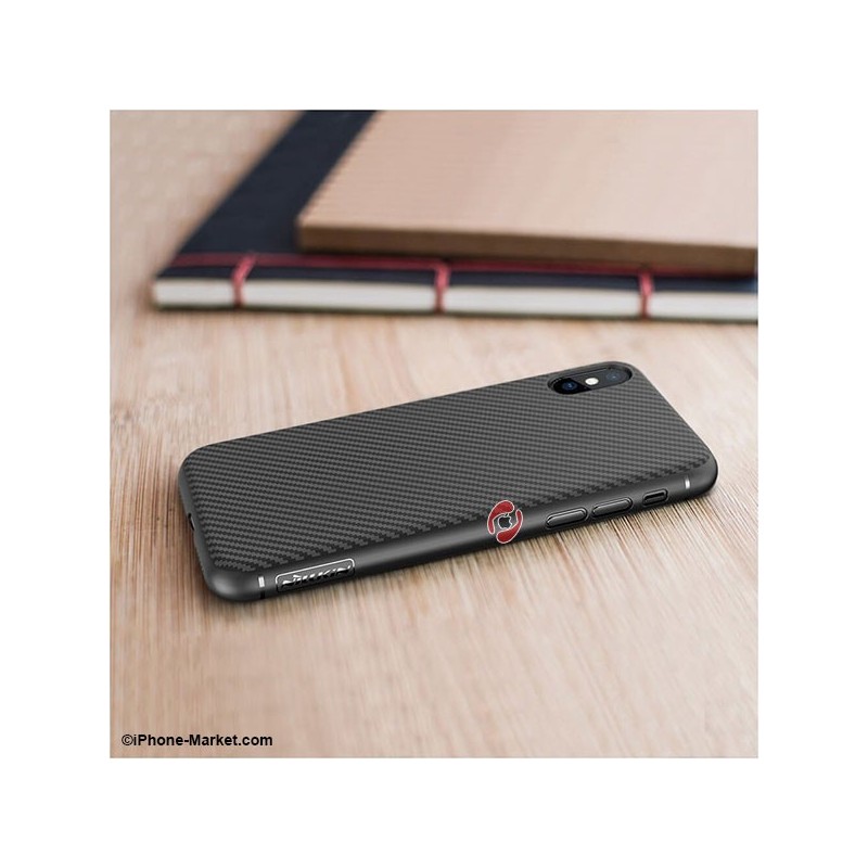 قاب کربنی آیفون ایکس Nillkin Synthetic fiber