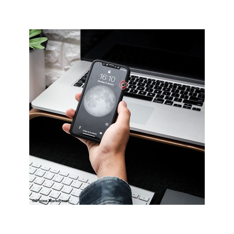 قاب 360 درجه فول کاور آیفون X برند iPaky