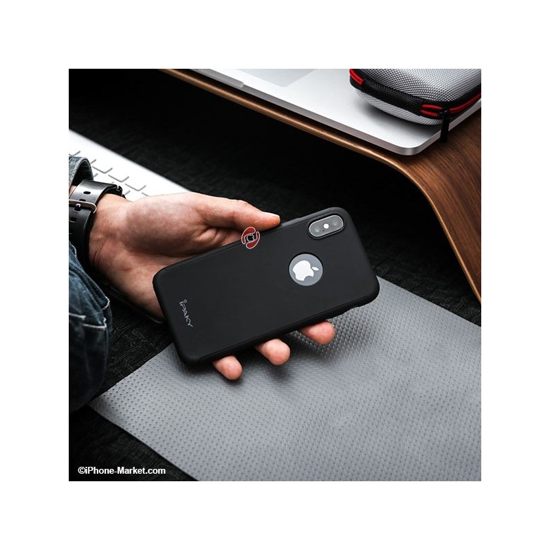 قاب 360 درجه فول کاور آیفون X برند iPaky