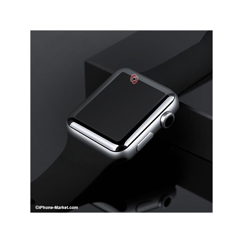 گلس تمام صفحه دور چسب 4D اپل واچ 42 میلیمتر