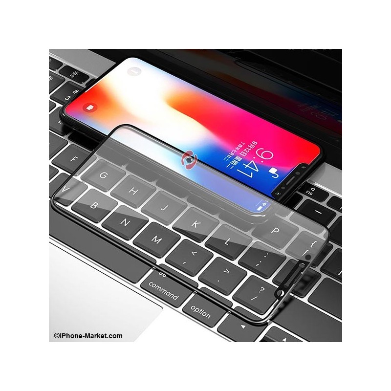 گلس تمام صفحه آیفون XR و 11 برند iPaky