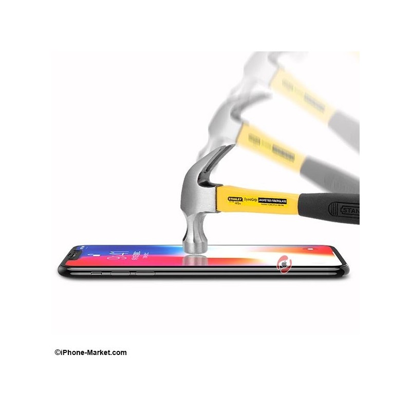 گلس تمام صفحه آیفون XR و 11 برند iPaky