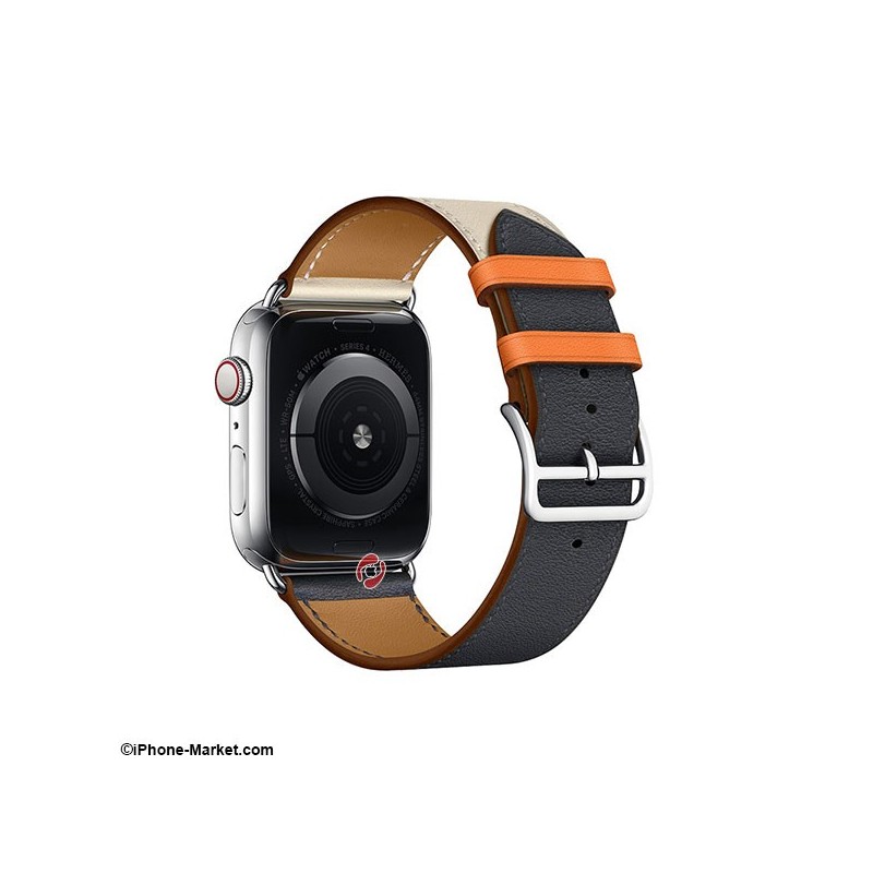 بند چرم هرمس اپل واچ 38 و  40 میلیمتر برند Coteetci