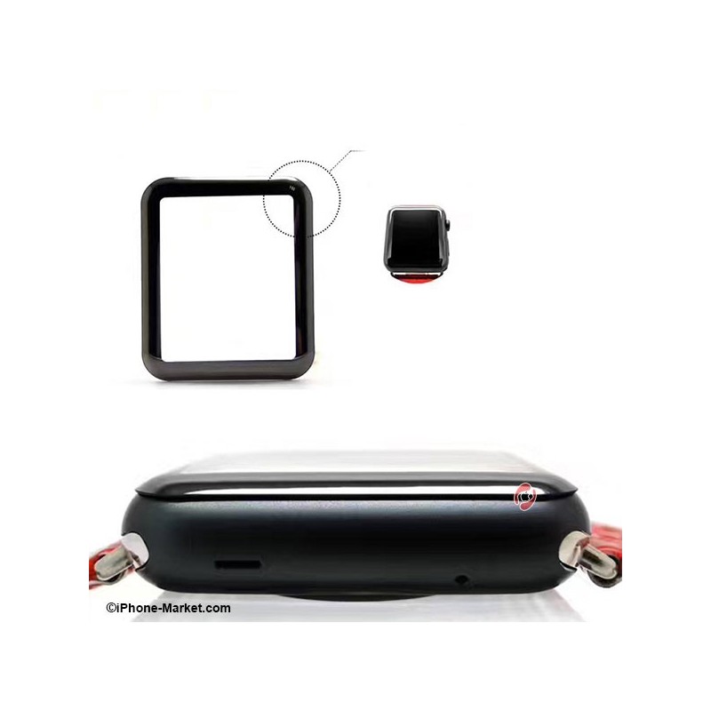 گلس 4D اپل واچ 42 میلیمتر مدل CS2211 برند Coteetci