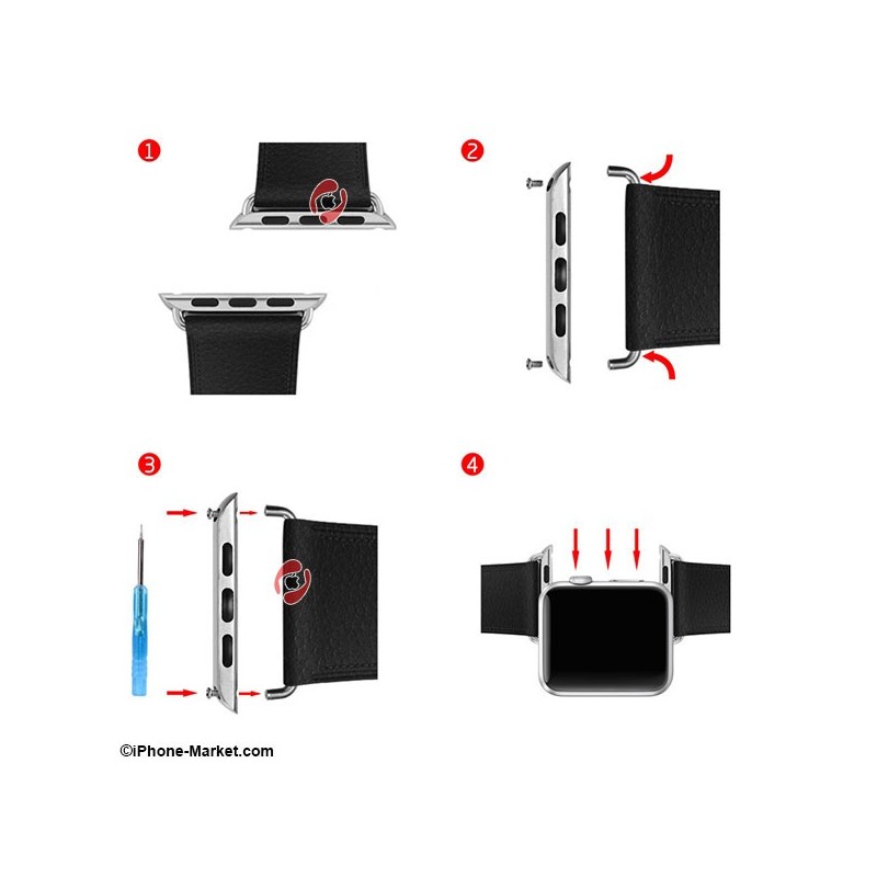 کانکتور بند اپل واچ 42 / 44 / 45 میلیمتر