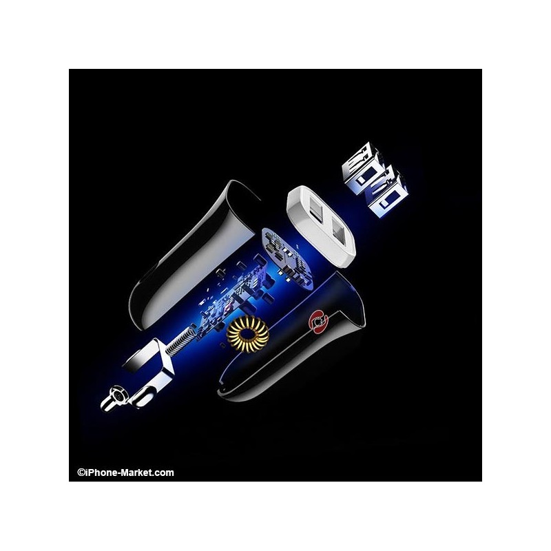 شارژر فندکی 2 پورت مدل C-M216 برند Joyroom