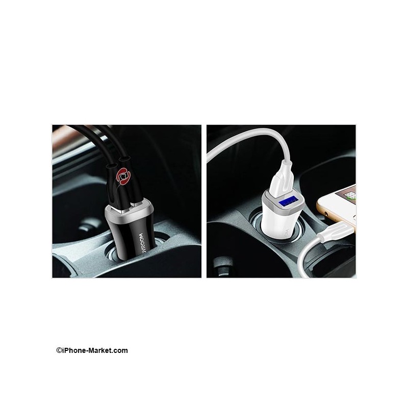 شارژر فندکی 2 پورت مدل C-M216 برند Joyroom