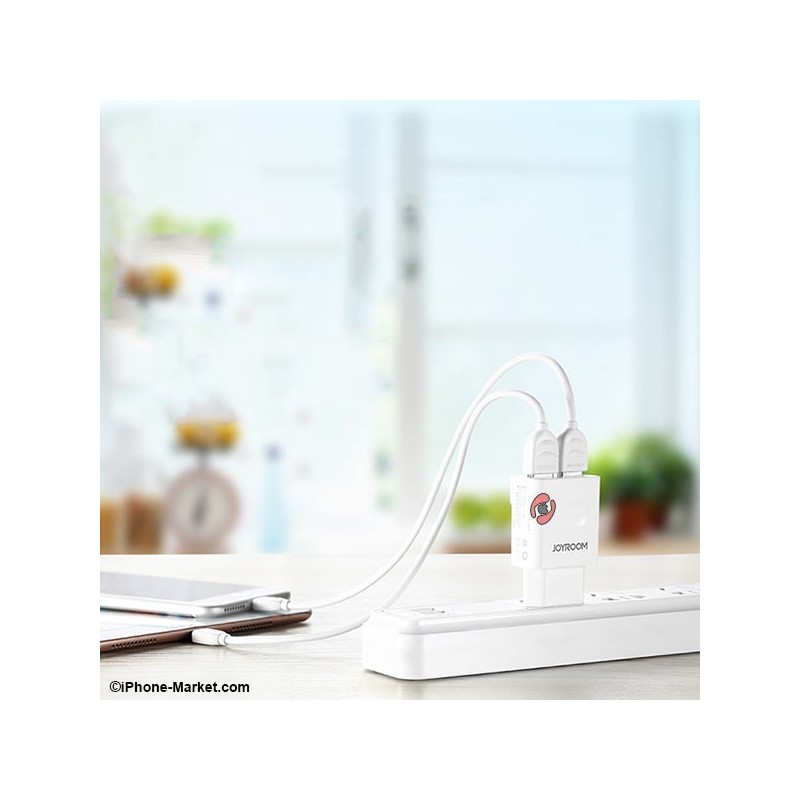 شارژر برق 2 پورت 2 آمپر Joyroom L-L221