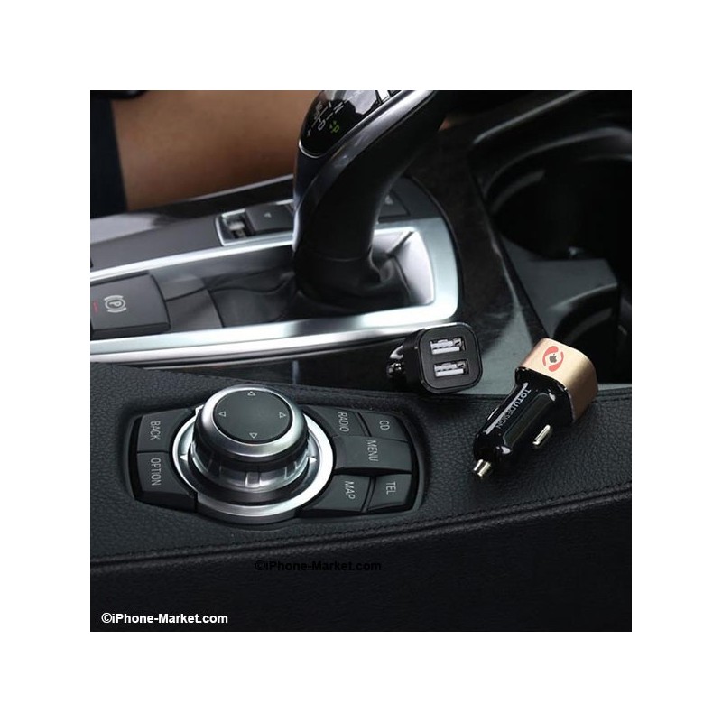 شارژر فندکی 2 پورت 2.4 آمپر مدل CC14 برند TOTU