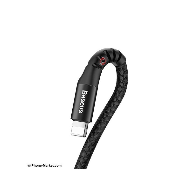 کابل لایتنینگ فنری 1 متری Baseus Fish Eye