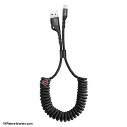 کابل لایتنینگ فنری 1 متری Baseus Fish Eye