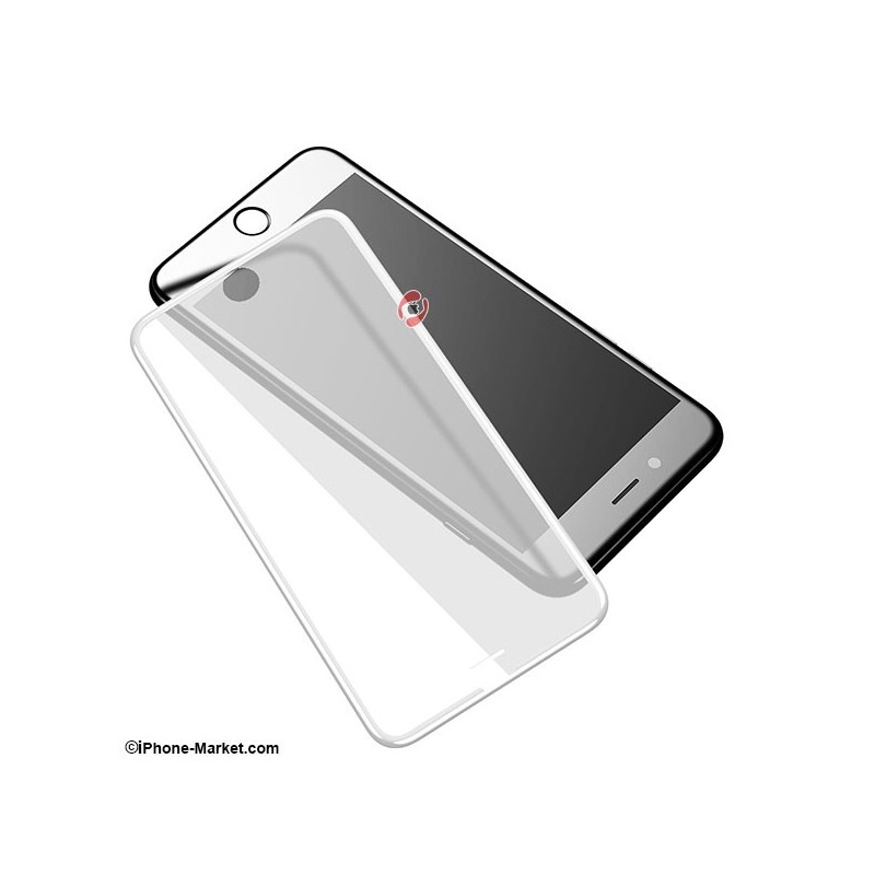 گلس فول کاور دور نرم آیفون 6/6S/7/8 برند Baseus