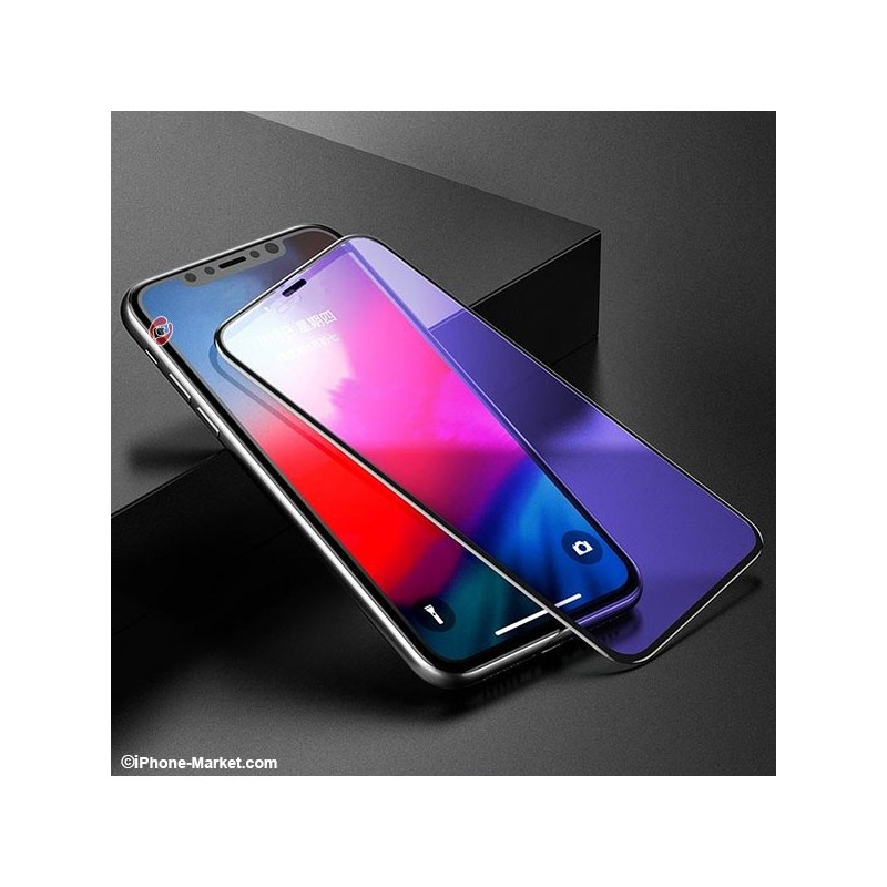 گلس فول آیفون 11 پرو مکس و  ایکس اس مکس مدل Anti Blue Light برند Baseus