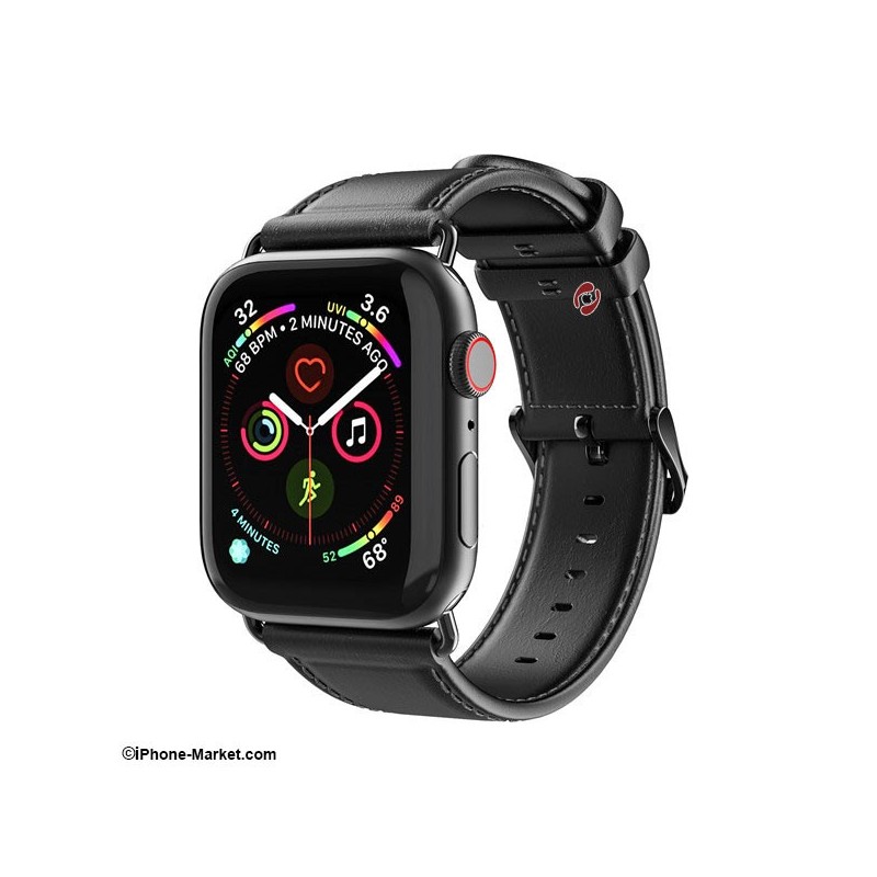 بند چرم طبیعی اپل واچ 42 و 44 میلیمتر مدل Business برند Dux Ducis