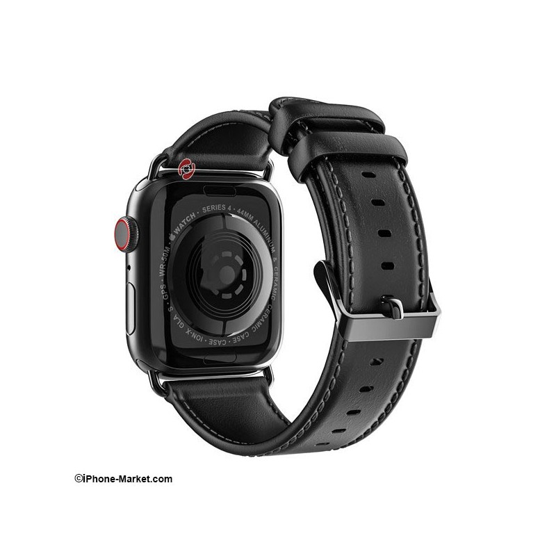 بند چرم طبیعی اپل واچ 42 و 44 میلیمتر مدل Business برند Dux Ducis