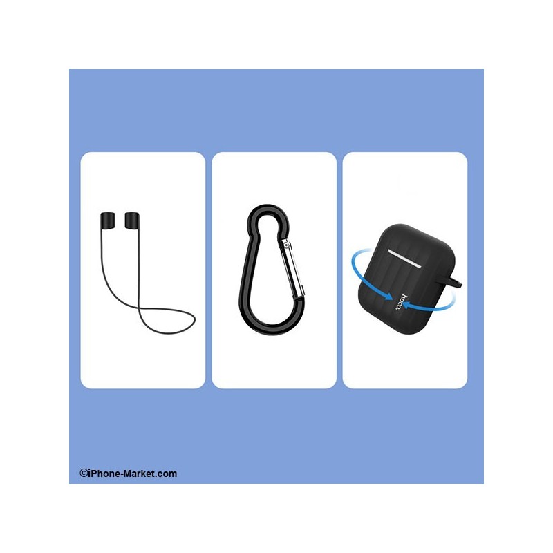 قاب سیلیکونی و بند نگهدارنده ایرپاد مدل WB10 برند Hoco